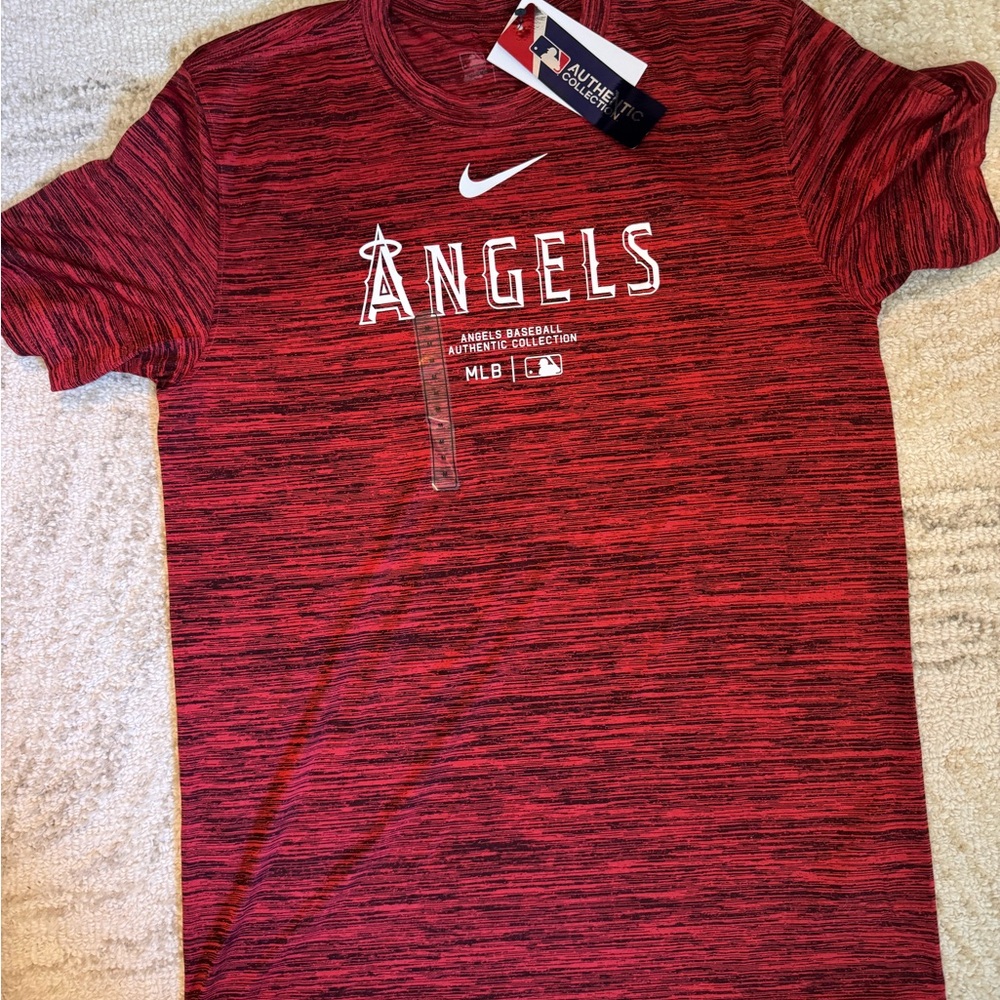 Nike Red Short Sleeve Tee